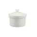 CAC China CAS-B10 - 10 oz Porcelain Bowl Lid, 4" x 2-3/8" H, Dishwasher Oven Safe - Set 1 image