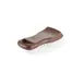 CAC China CBPB-1BN Cutting Board Brush, 6.3" x 2.44" x 1.97", Bristles, Brown, Hanging Loop, Plastic 1 image