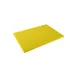 CAC China CBPH-1218Y Reversible Cutting Board, 18"L x 12"W, 1/2" Thick, Yellow PE, BPA‑Free, NSF 1 image