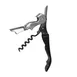 CAC China CKSW-1 Waiter's Corkscrew, Double Hinged, Black Handle, Skull Type 1 image