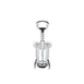 CAC China CKSW-4S Corkscrew, Wing-Style, Chrome-Plated, Silver Handle, Skull Type 1 image