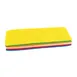 CAC China CLMF-16MC Microfiber Cloth, 16" x 16", Multi-Color, Premium Ultra-Absorbent, 6/Pack 1 image
