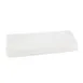CAC China CLMF-16WT Microfiber Cleaning Cloth, 16" x 16", White, Ultra-Soft - 6/Pack 1 image