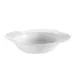 CAC China COL-120 - 30 oz 11½" Flower Porcelain Bowl with Handle & Cover, White, Dishwasher Safe - Set 1 image