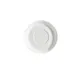 CAC China COL-2 - Round Porcelain Saucer 5.5" Dia x 0.75" H Bone White, Dishwasher Safe - 1 Dozen 1 image
