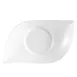 CAC China COL-61 Fashion Eye Bowl, 16" Porcelain, Super White, Dishwasher Safe 1 image