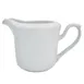 CAC China CRO-PC - Corona Creamer Pitcher 4‑5 oz (5.25" L x 3.25" W x 3.38" H), Porcelain White Handle - 1 Dozen 1 image