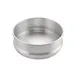 CAC China DBPA-9 Aluminum Dough Retarding Proofing Pan, 96 oz., 9" dia., Stackable 1 image