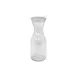 CAC China DCTL-05 Beverage Decanter, 0.5 Qt (13-23 Oz) Clear Plastic with Cover, NSF Certified 1 image