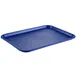 CAC China DSPT-1418B Cafeteria Tray, 18"L x 14"W, Polypropylene, Blue 1 image
