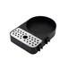 CAC China DTAP-RS Airpot Drip Tray, Black / Cherry, Fits 5‑Quart Airpots, Plastic - 1/Each 1 image