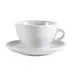 CAC China E-75 Cup & Saucer Set, 3-5/8"x2-5/8" Cup, 5-7/8"x1" Saucer, Dishwasher Safe - Set 1 image