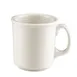 CAC China EDM-14-AW - Eddie Jumbo Mug, 14 oz (4" Dia x 4" H) White Ceramic, Microwave Safe - 1 Dozen 1 image