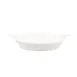 CAC China EGD-12 Oval Au Gratin Dish, 16 oz (12"¼ x 10" x 1"⅜), Bone White Stoneware, Dishwasher Safe - 1 Dozen 1 image