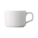 CAC China EVT-35 Everest Dinner Cup 3.5 oz Bone White Porcelain Microwave Safe - 1 Dozen 1 image