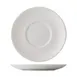 CAC China EVT-36 Round Porcelain Saucer 4.5" Dia x 0.38" H Bone White Dishwasher Safe - 1 Dozen 1 image