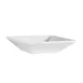 CAC China F-QB7 - Square 7" White Porcelain Soup Bowl, 18 oz 7"×7"×2", Dishwasher Safe - 1 Dozen 1 image