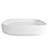 CAC China F-SQ2 - Square Saucer, 3" Porcelain, Super White, Dishwasher Oven Safe - 1 Dozen 1 image