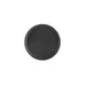 CAC China FGTR-11BK Non‑Slip Serving Tray, 11" Diameter, Fiberglass Black, Stain‑Resistant & NSF 1 image