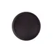 CAC China FGTR-14BK Non-Slip Serving Tray, 14" Round, Fiberglass, Black, Stain & Odor Resistant 1 image