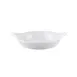 CAC China FHD-14 Round Au Gratin Dish, 106 oz, Super White Porcelain, French Handles, Dishwasher Safe 1 image