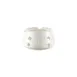 CAC China FIR-1 Candle Lamp Holder, 4½" Dia x 2¾" H Porcelain White, Microwave Safe - 1 Dozen 1 image