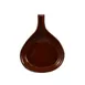 CAC China FP-18-BWN - 18‑oz Fry Pan Server 10"x8¼"x1¼" Brown Ceramic Microwave Safe - 1 Dozen 1 image