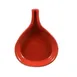 CAC China FP-24-R Fry Pan Server, 24 oz (12"×9"×1¼"), Red Ceramic, Dishwasher Safe - 1 Dozen 1 image