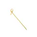 CAC China FPBK-4 - Bamboo Food Picks, 3½" Length, 2"-3" Size Range, Natural Finish - 1/Pack 1 image