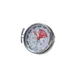 CAC China FPMT-GF11 Grill Thermometer, 2" Dial, Side Handles, Reinf. Glass, 150-700°F/70-370°C, NSF 1 image
