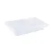 CAC China FS1H-3C Food Storage Box, 1.75 Gallon, 18"L x 12"W x 3-1/2"H, Polycarbonate, Clear 1 image
