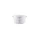 CAC China FS2P-2T Storage Container, 2 qt., Round, Stackable, Polypropylene, Translucent, BPA‑Free 1 image