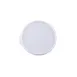 CAC China FS3R-68CV-W Food Storage Container Cover, Round, 6 & 8 Qt, White, Polypropylene, BPA Free 1 image
