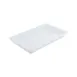 CAC China FS4F-3W Food Storage Box, 5 Gallon, 26"L x 18"W x 3"H, Polypropylene, White, BPA Free 1 image
