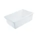 CAC China FS4F-9W Food Storage Box, 13 Gallon, 26"L x 18"W x 9"H, Polypropylene, White, BPA Free 1 image