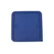 CAC China FSSQ-1282CV-BL Square Food Storage Container Cover, 12-22 qt, Polypropylene, Blue 1 image