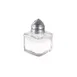 CAC China G1SQ-05S Square Salt Pepper Shaker, 1/2 oz Glass Jar with Stainless Steel Top – 1 Dozen 2 image