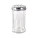 CAC China G2SP-12P Sugar Pourer Shaker, 12 oz Glass with Stainless Steel Top - 1 Dozen 1 image
