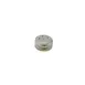 CAC China G4PS-1M Salt Pepper Shaker, 1 oz Glass with Steel Mushroom Top, Paneled - 1 Dozen 2 image