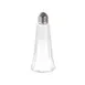 CAC China G7TK-1S - 1 Oz Salt Pepper Shaker Lead-Free Glass Jar with Stainless Steel Top - 1 Dozen 2 image