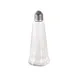 CAC China G7TK-1S - 1 Oz Salt Pepper Shaker Lead-Free Glass Jar with Stainless Steel Top - 1 Dozen 1 image