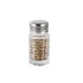 CAC China G8CK-2F - 2 oz Salt Pepper Shaker, Lead-Free Glass Jar with Stainless Steel Top - 1 Dozen 2 image