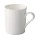 CAC China GDC-17 Grand Canyon 10-Oz China Mug, Bone White Porcelain, Microwave Safe - 1 Dozen 1 image