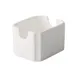 CAC China GDC-HSP - Sugar Packet Holder, 3"-3/8" L x 2"-3/4" W x 2"-3/8" H, White Porcelain - 1 Dozen 1 image