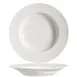 CAC China GW-120 Pasta Bowl, 12" Diameter, 26 oz, Porcelain Bone White, Dishwasher Safe - 1 Dozen 1 image