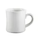 CAC China HAR-12-3 - 12 oz Mug, 3-1/2" Dia x 4" H, Ceramic White, Microwave Safe - 1 Dozen 1 image