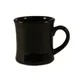 CAC China HAR-75-BLK - Hartford 7.5oz Mug, 3.25" Dia x 3.875" H, Black Ceramic, Safe - 1 Dozen 1 image