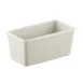 CAC China HSP-9-AW Sugar Packet Holder, 5" x 2-3/4" x 2-1/4" White Ceramic Dishwasher Safe - 1 Dozen 1 image