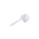CAC China IBIN-3SCP Ice Scoop, 0.5 Cup (1-4 oz) Capacity, Plastic Flat-Bottom Design for IBIN-3 1 image