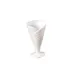 CAC China ICE-8 - 8 oz Porcelain Ice Cream Cup, 4"×3"×6.5" White, Microwave Safe - 1 Dozen 1 image